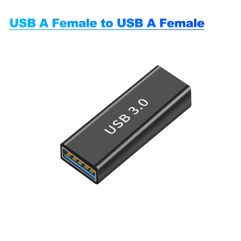 USB 3.0 Uitbreiding Adapter 10Gbps USB Type C Vrouwelijke Connector voor PC Computer Telefoon USB C Man-vrouw Uitbreiding plug Converter - afbeelding 1
