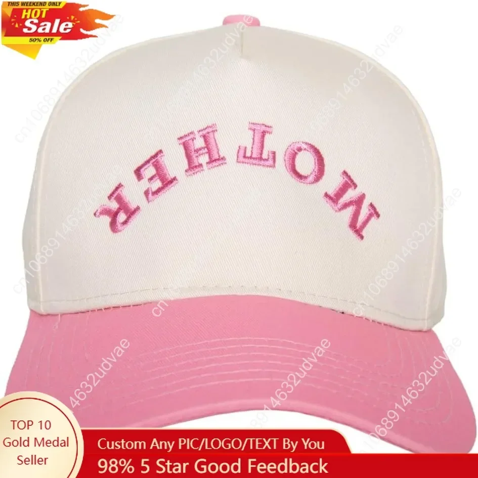 

KATYDID Mother Upside Down Hat - Two Toned Vintage Hat - Stylish, Cute, & Trendy Snapback Hat - Vintage Baseball Cap