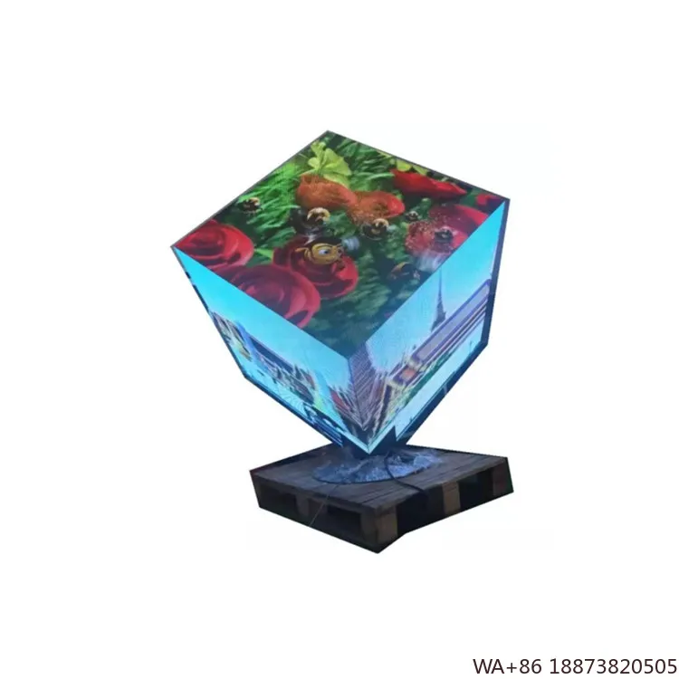 LED Hot Sale Outdoor Magic Cube-scherm voor winkelcentrum Straatreclame Video