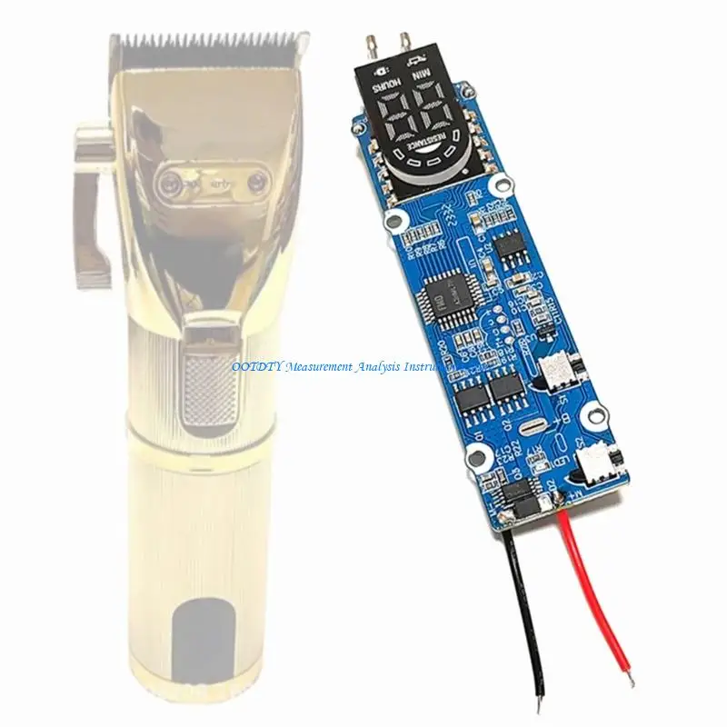 

367D Heavy Duty Hair Clippers Circuit Board Overloading Protections Feature Included