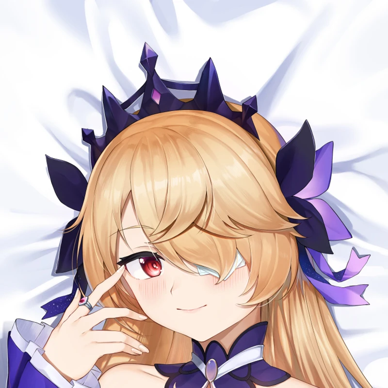 

Dakimakura Anime Pillow Cover Fischl Double Sided Print 2Way Cushion Cover Xmas Gifts
