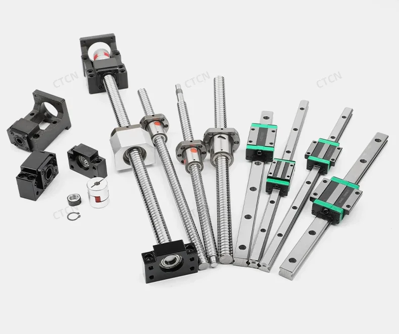 Personal Product :Ballscrew+Linear Rail+Slider+Motor+Dirver+Spindle+Inverter+Rrack+Gear+Cable Drag Chain