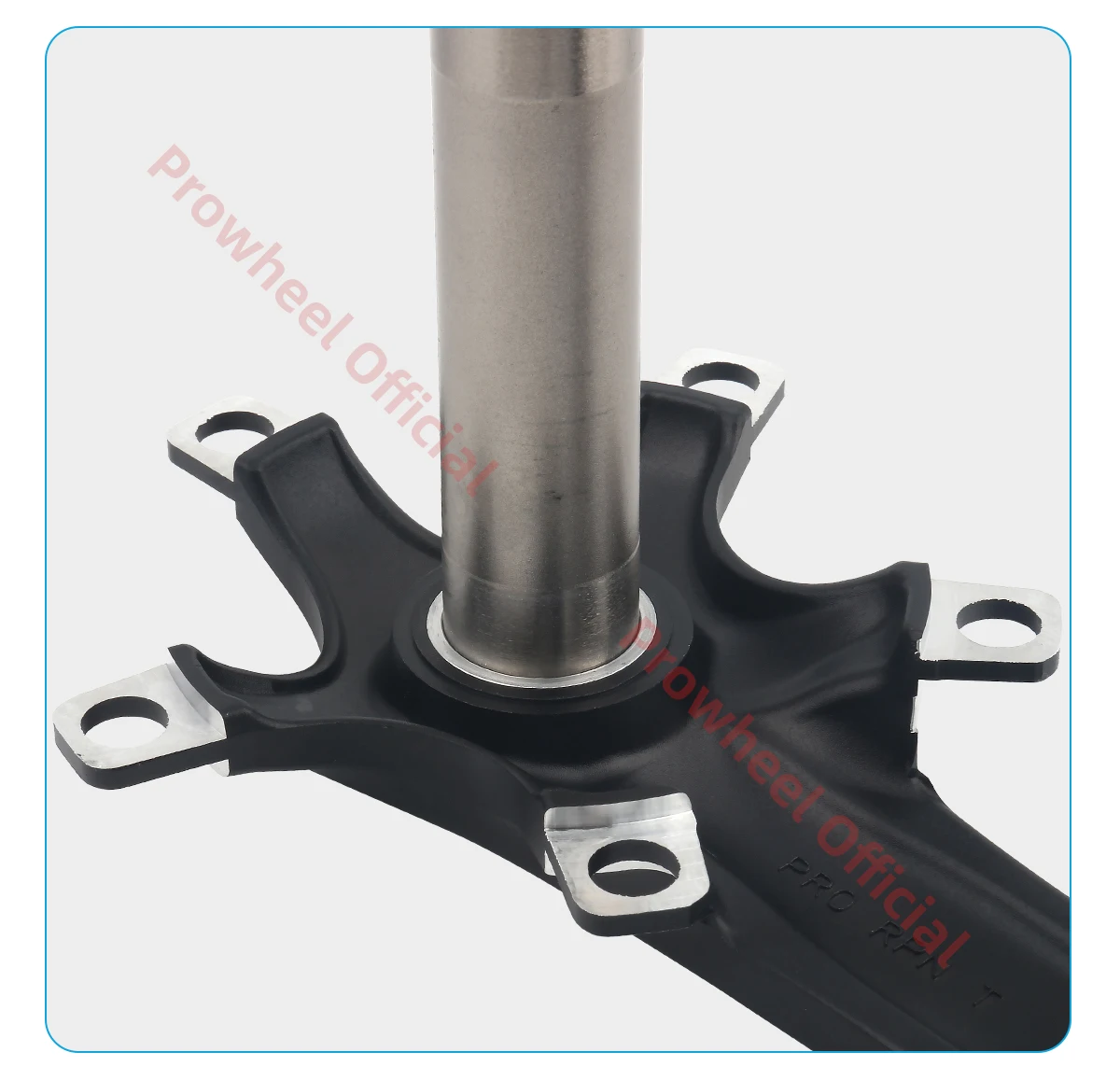 Prowheel Rennrad Kurbelgarnitur 110BCD 130BCD 170mm 172,5mm BB Tretlager Faltrad Kurbelgarnitur – Detail 9