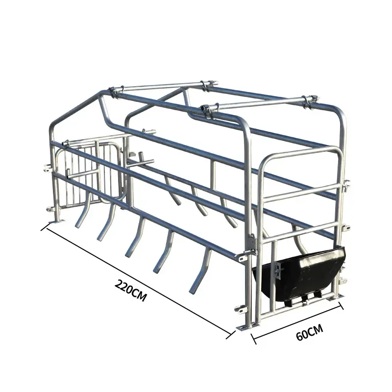 Pig Delivery Crate Pig Breeding Equipment Sow Cage Pregnancy Crate