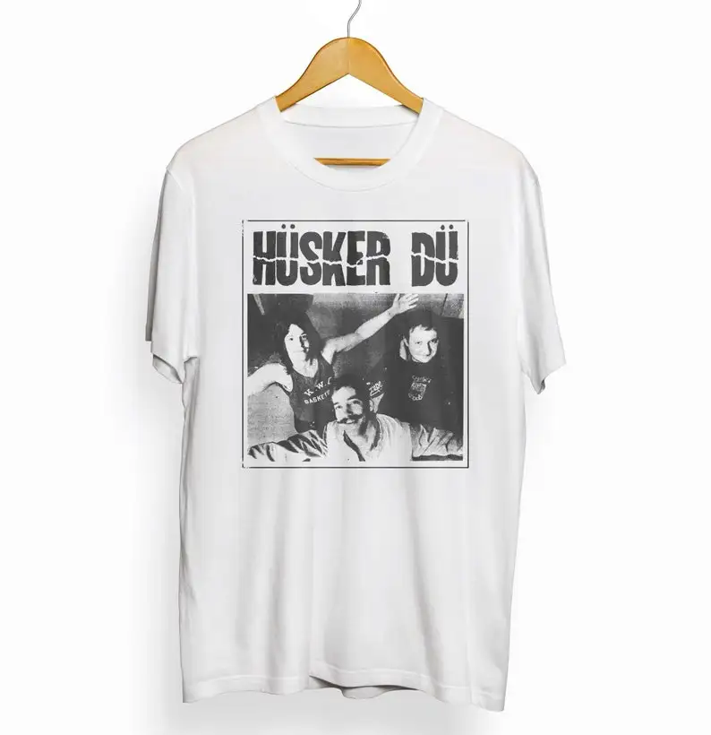 

Husker Du - indie punk rock - 80s alternative music shirt