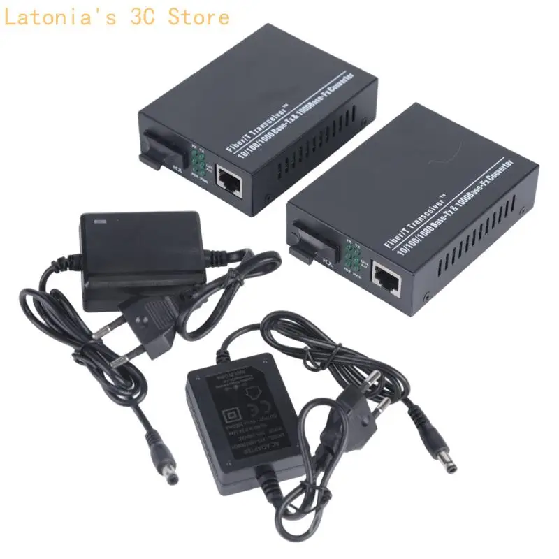 Professioneller Singlemode-Glasfaser-Transceiver, 1G, Geschwindigkeit, 20 Entfernung, SCs-Anschlüsse für die – Detail 2