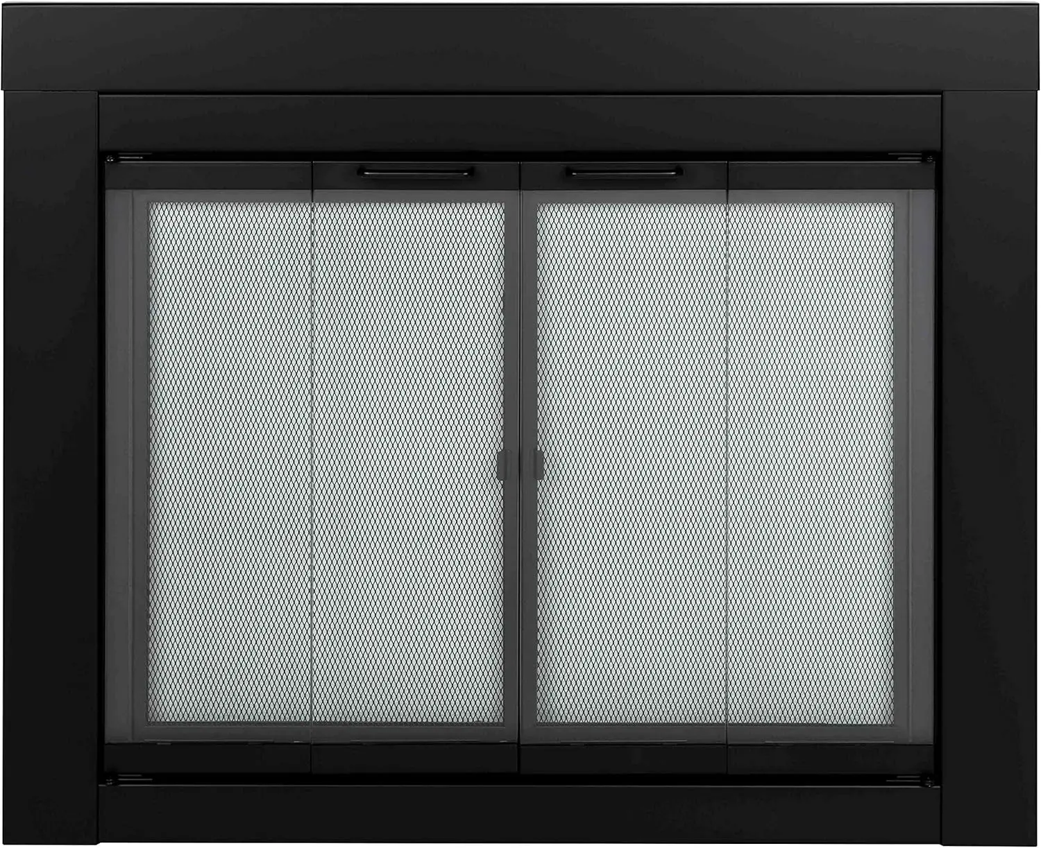 

AT-1001 1111 fireplace screen, Black Medium