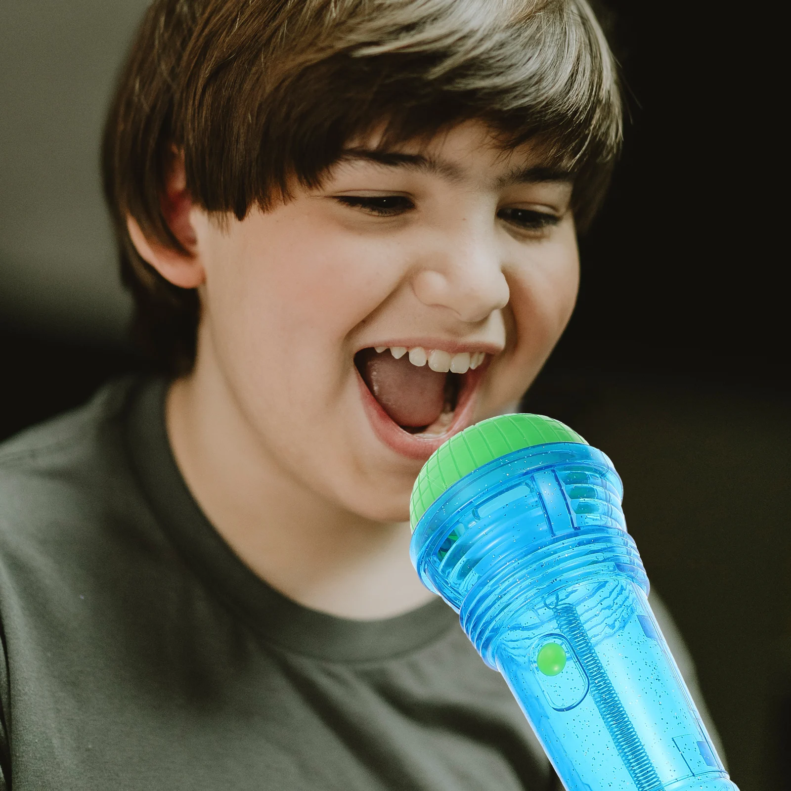 어린이용 에코 마이크 밝은 색상 디자인 음악 장난감 조기 교육 소리 증폭 물리적 학습 재미있는 노래