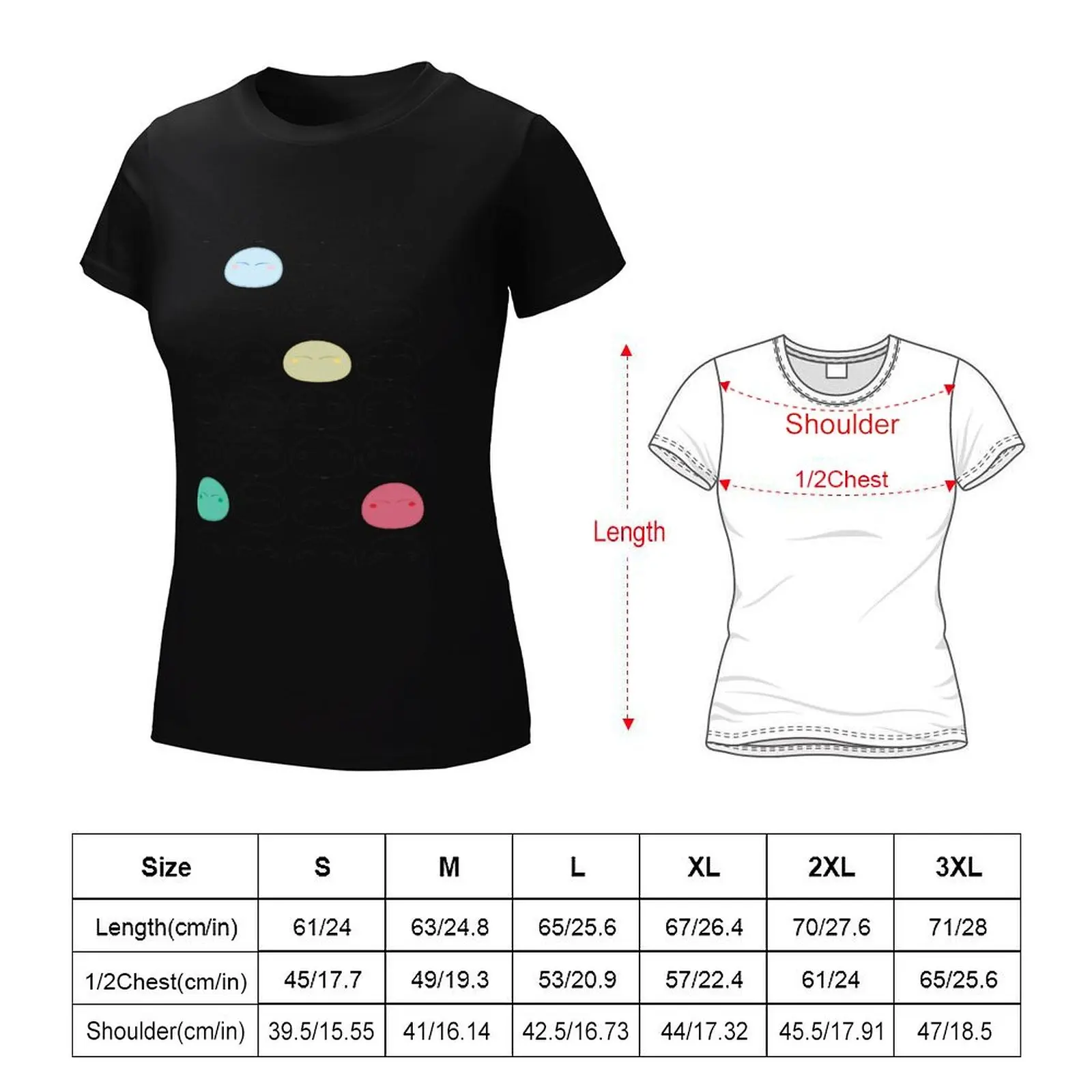 Desu - art - Rimuru T-Shirt Aesthetic clothing hippie clothes vintage workout shirts for Women