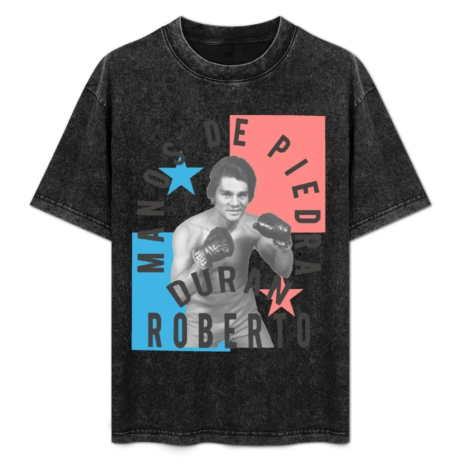 

Manos de Piedra Roberto Duran T-Shirt Lightweight Gym Training T-Shirt