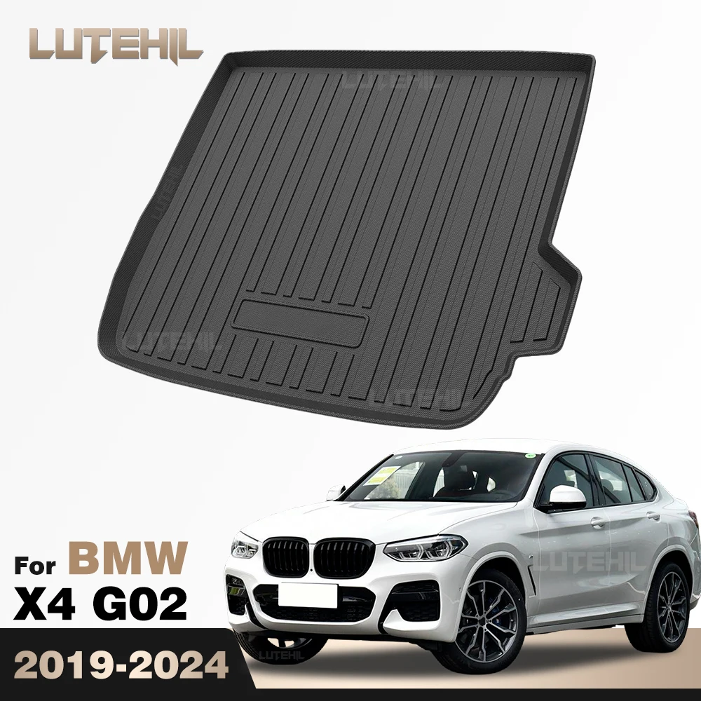 

For BMW X4 G02 2019-2024 2020 2021 2022 2023 TPE Trunk Mat Mat Cargo Liner Protective Cover Waterproof Accessories