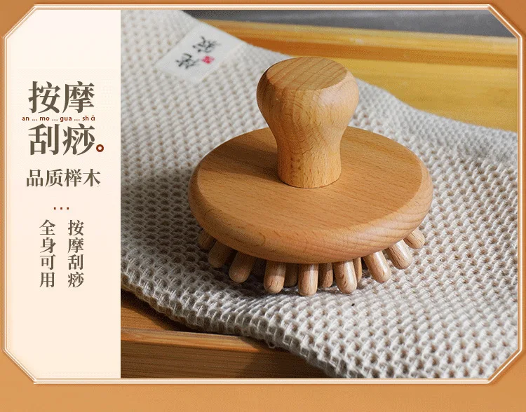 

Деревянный массажер для кожи головы, расческа на воздушной подушке с широкими зубьями, портативная щетка для волос, дорожная домашняя расческа для массажа волос, инструмент для кожи головы