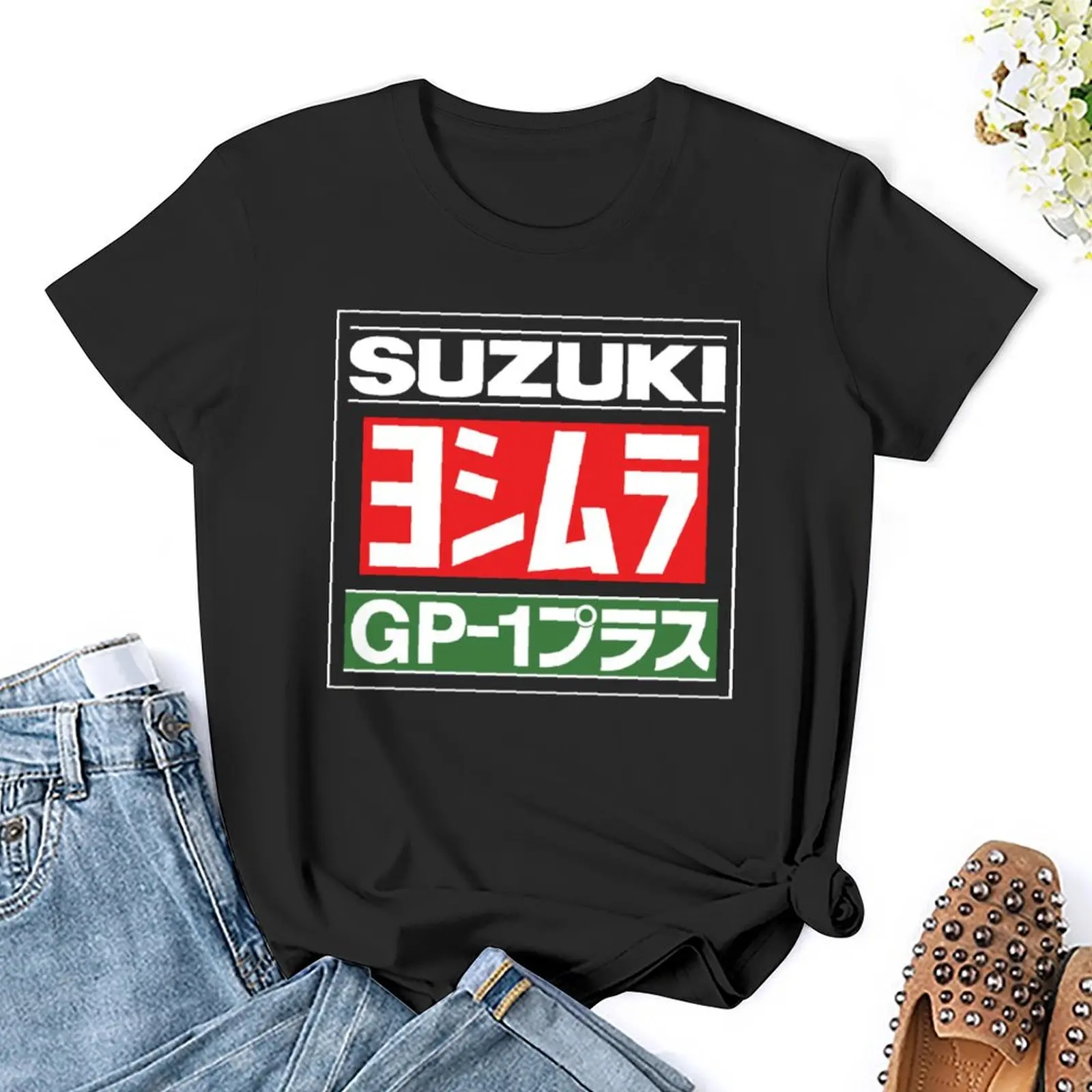 Sietto GP 1 Yoshimura Team Essential T-shirts Graphic Vintage T-shirt Fresh Motion  Joke Fitness