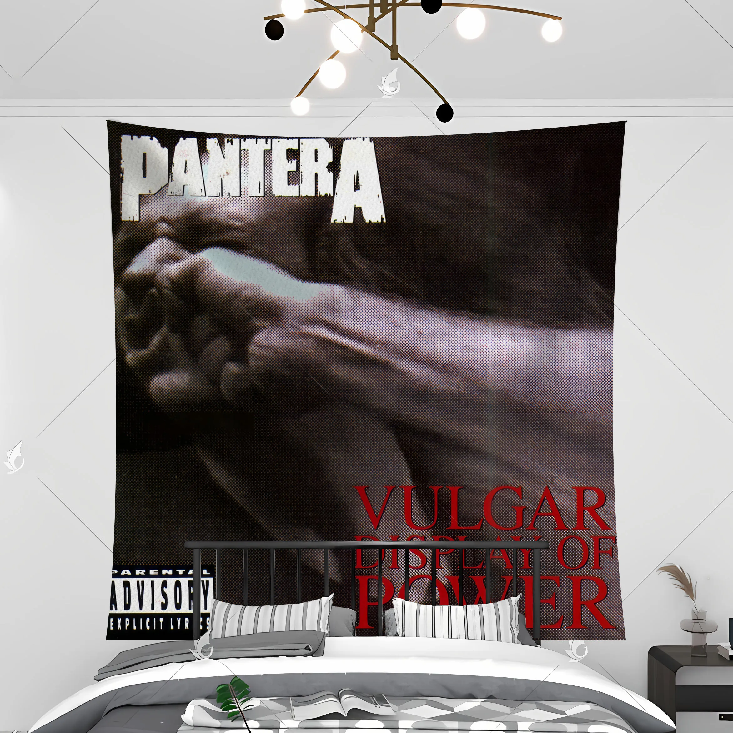 Panteras Heavy Mental Rock Band Album Cover arazzo Banner Flag poliestere stampato decorazione della casa o della camera da letto