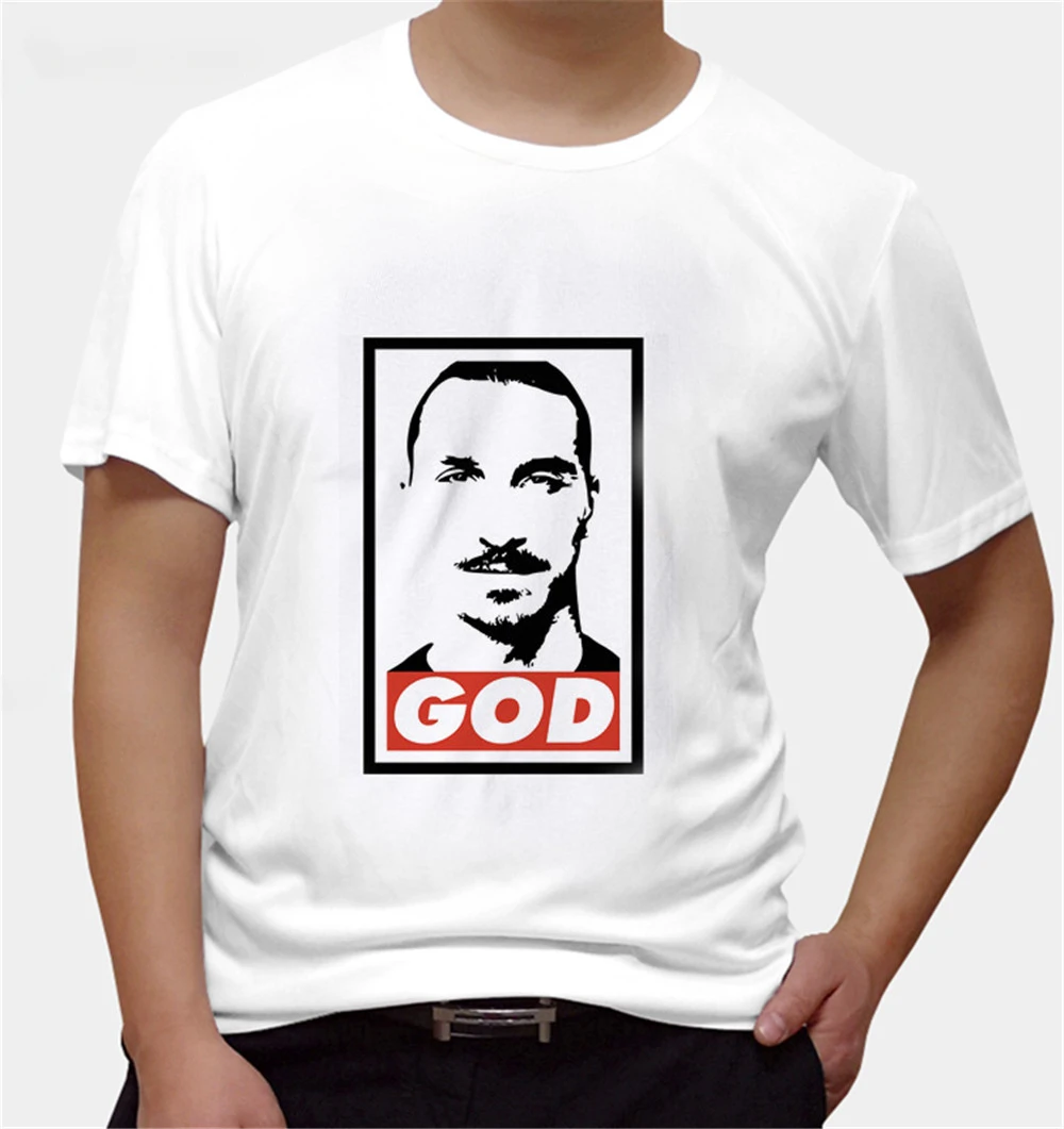 New Arrival fashion summer style cool o-neck men tshirt Sweden Zlatan Ibrahimovic fashion cotton casual hip-hop tee shirt sbz444