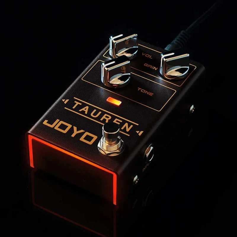 JOYO R-01 Tauren Overdrive From Clean Boost to Distortion Pedal Effect For Electric Guitar Low & High Gain Pedal True Bypass view 4