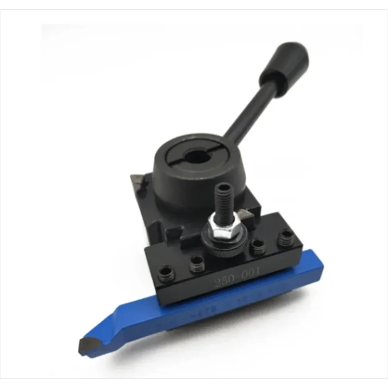 

6Pcs/Set 250-000 Wedge GIB Cuneiform Type Quick Change Toolpost Tool Holder With 6-9" Lathe Swing 250-001/002/004/007/010