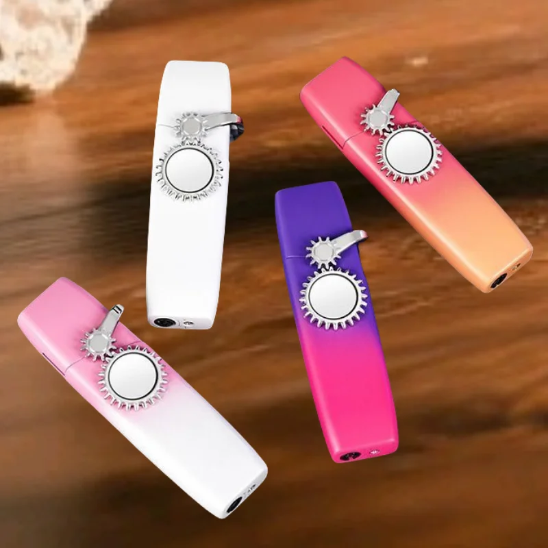 Creative Rocker Ignition Lighter Gear Linkage Decompression Ignition Lighter Fashion Portable Lighters Smoking Accessories
