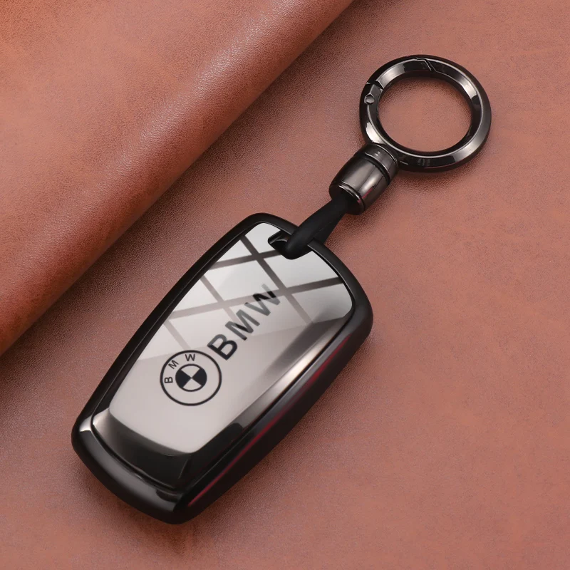 

TPU Car Remote Key Case Cover Shell Fob For BMW X1 X3 X4 X5 X6 F15 F16 G30 3 5 7 Series G11 F48 Accessories Keychain