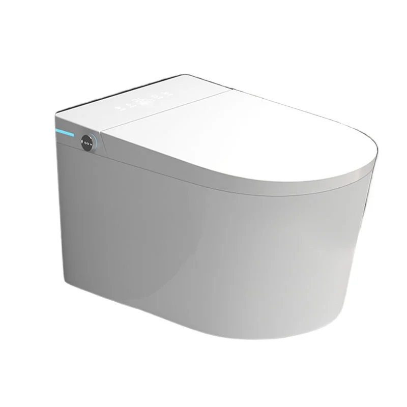 High-quality hidden water tank back wall toilet set bathroom tankless smart wall mounted smart toilet