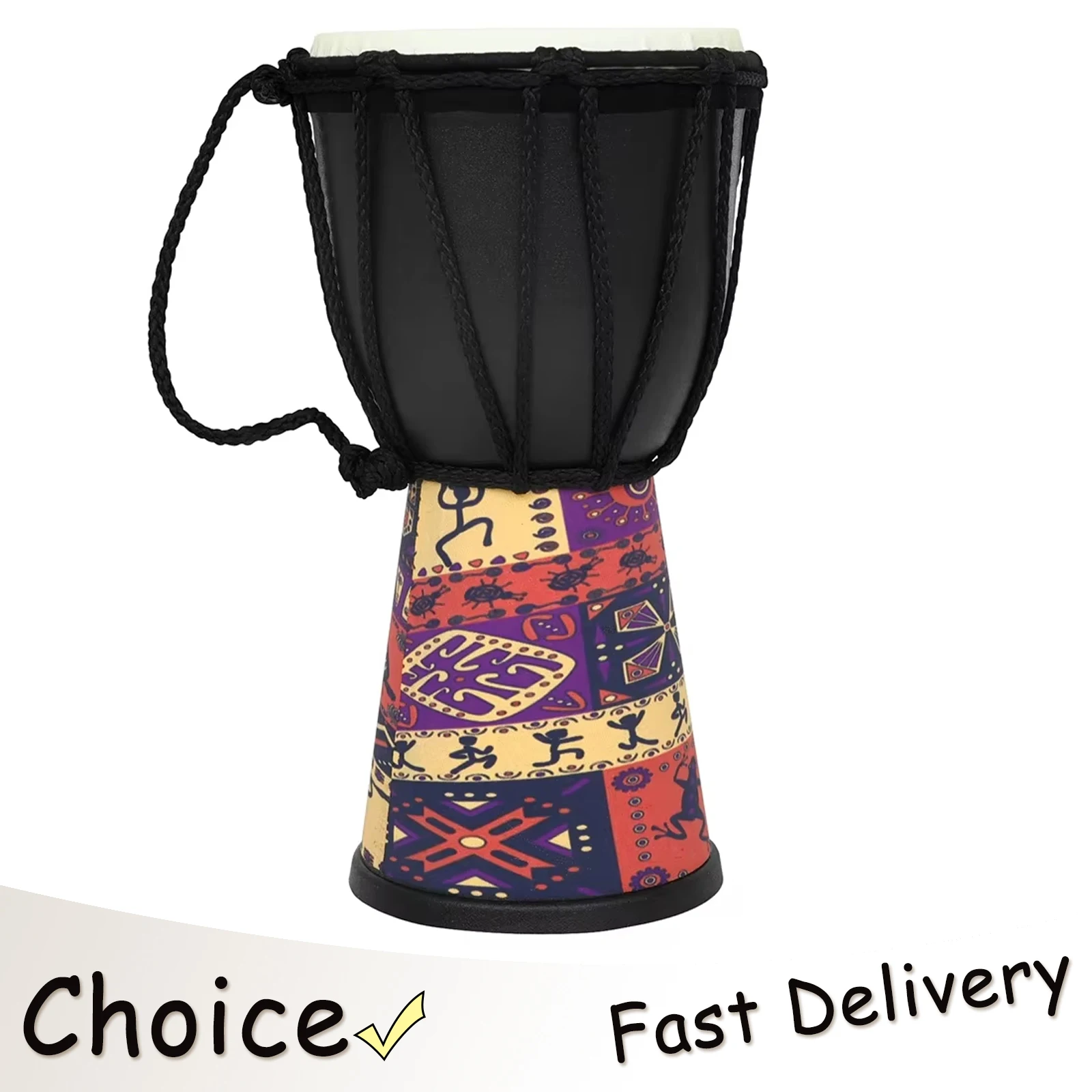 

Африканские барабаны IRIN 4 дюйма, ручной детский барабан с ABS-корпусом, малый барабан, перкуссионные инструменты Орфа, африканские традиционные музыкальные инструменты