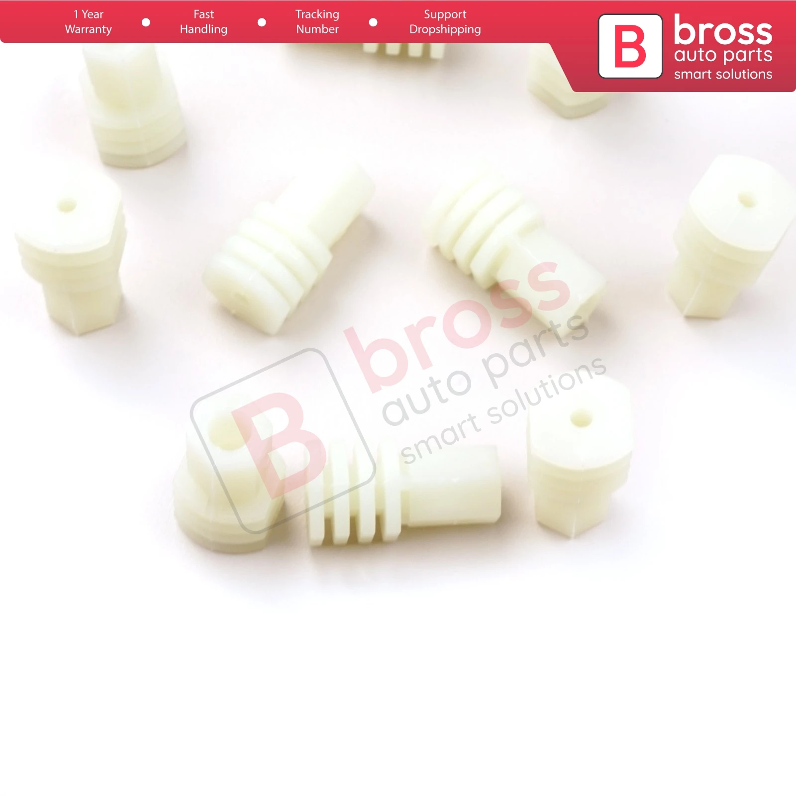 Bross Auto Parts BCP026 10 Pieces Cable End Rope Dowel for Window Regulator Winder Mechanism Type BCP026 Fast Handling