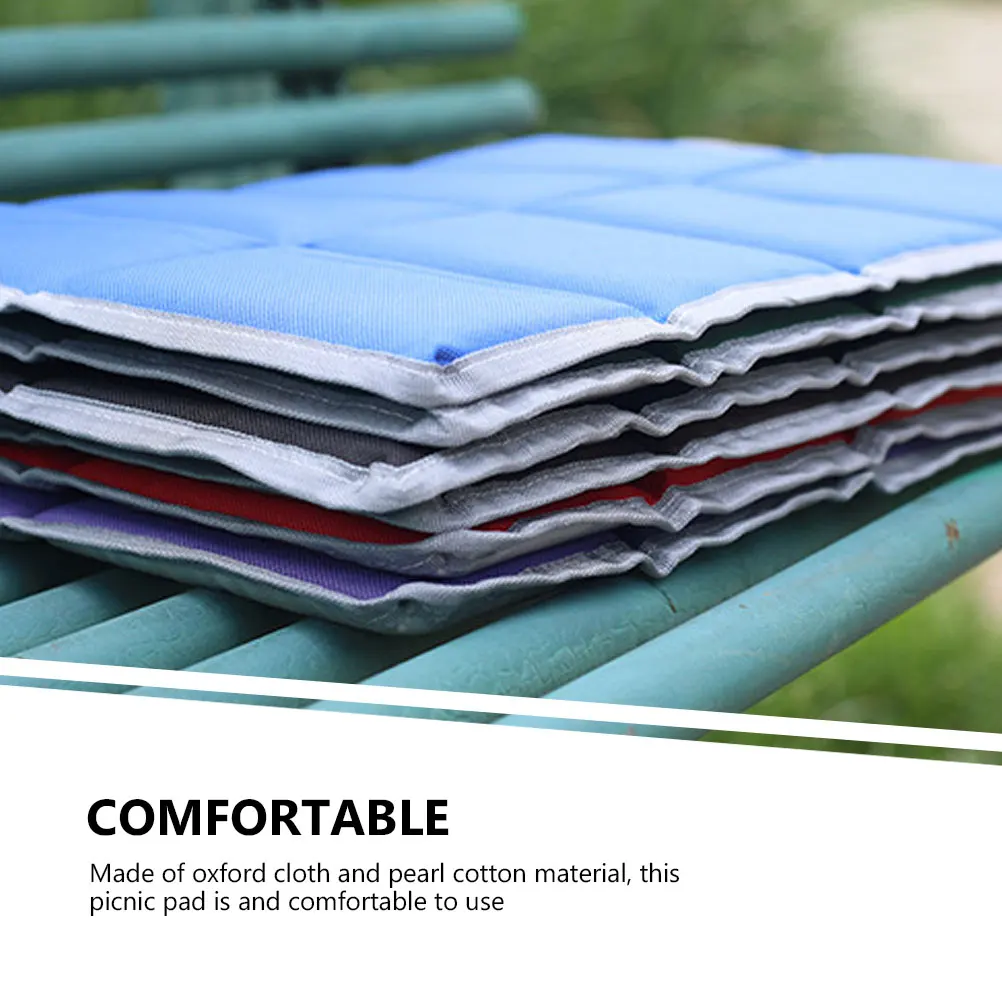 

2pcs Camping Pad Outdoor Seat Cushion Foldable Picnic Mat Lightweight Waterproof Portable Seat Pad For Beach Park Hiking Concert