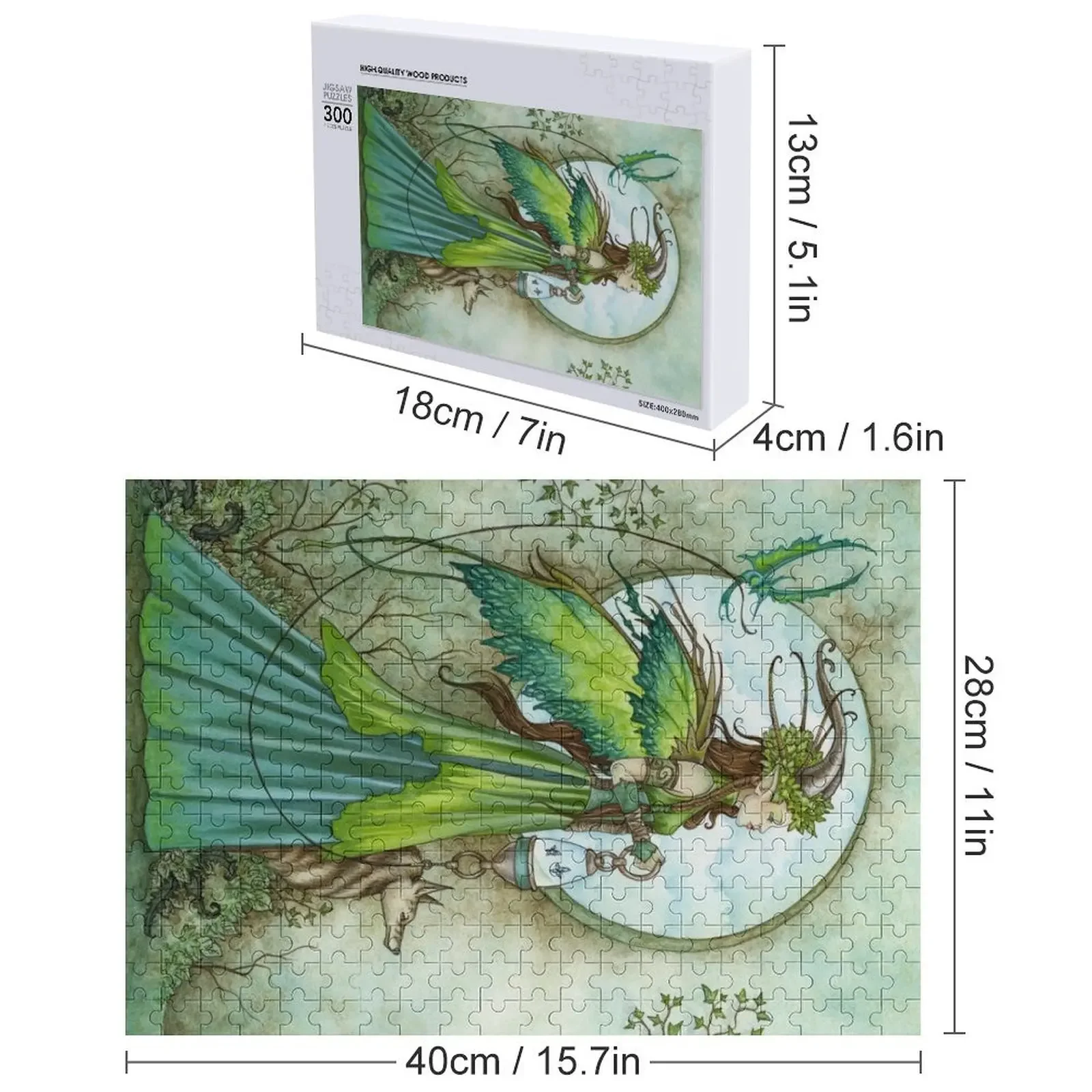 프로미네이드 맞춤형 사진 나무 상자 성인용 퍼즐 조각 성인용 퍼즐