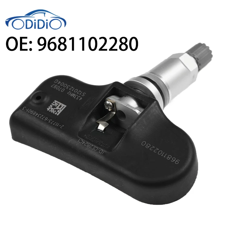 

9681102280 433 MHZ TPMS Tire Pressure Sensors 9634866180 For Peugeot 207 208 307 407 408 1007 2008 3008 For Citroen C4 C5 C6 C8
