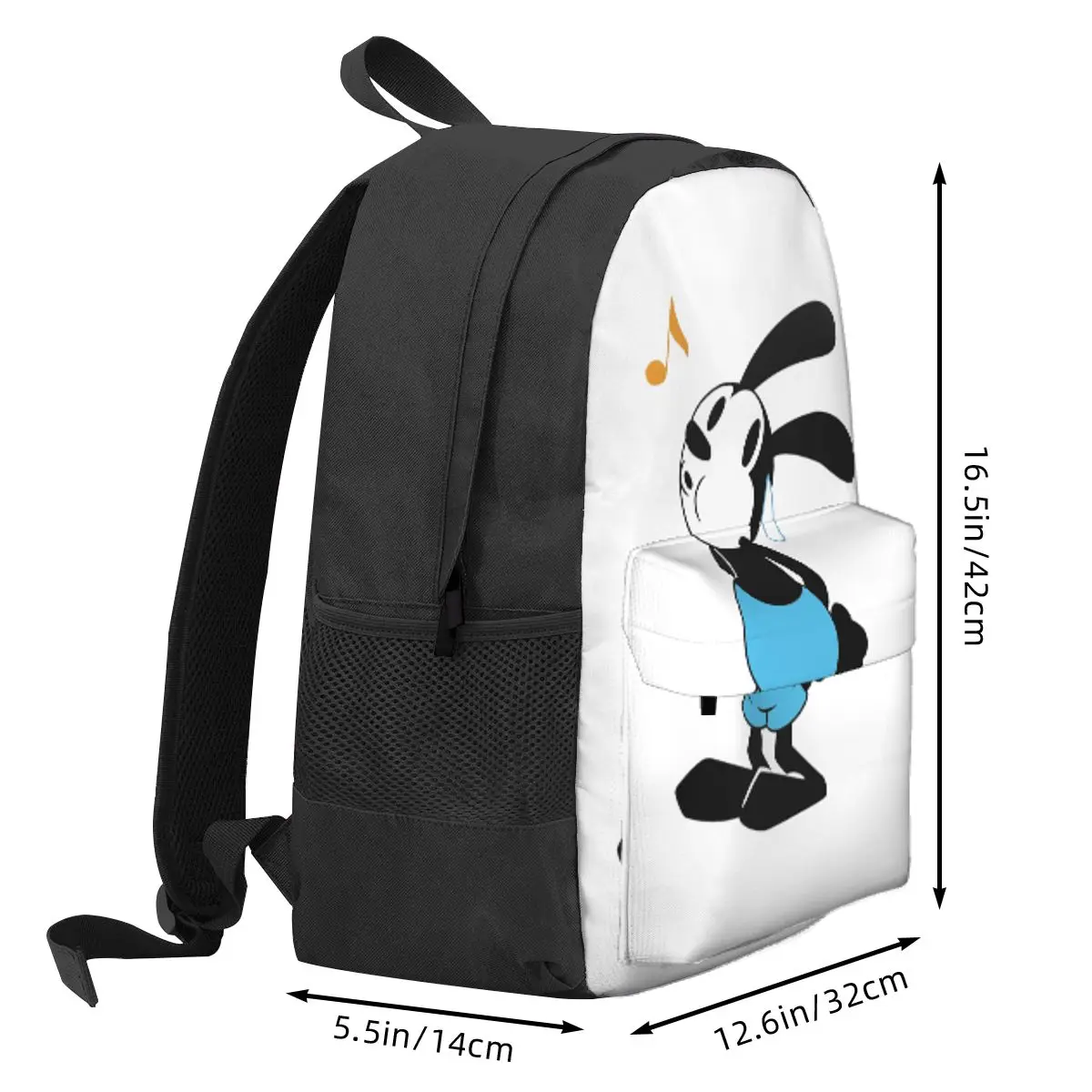 Nervous Oswald Backpack Daypack Large Capacity Kids BookBag School Bag Shoulder Bags for Men Women