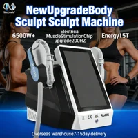 6500W HI-EMT NEO RF Professional Muscle Stimulation Fat Burning Body Slimming Device Emsnova15T Equipment For Salon Spa Use
