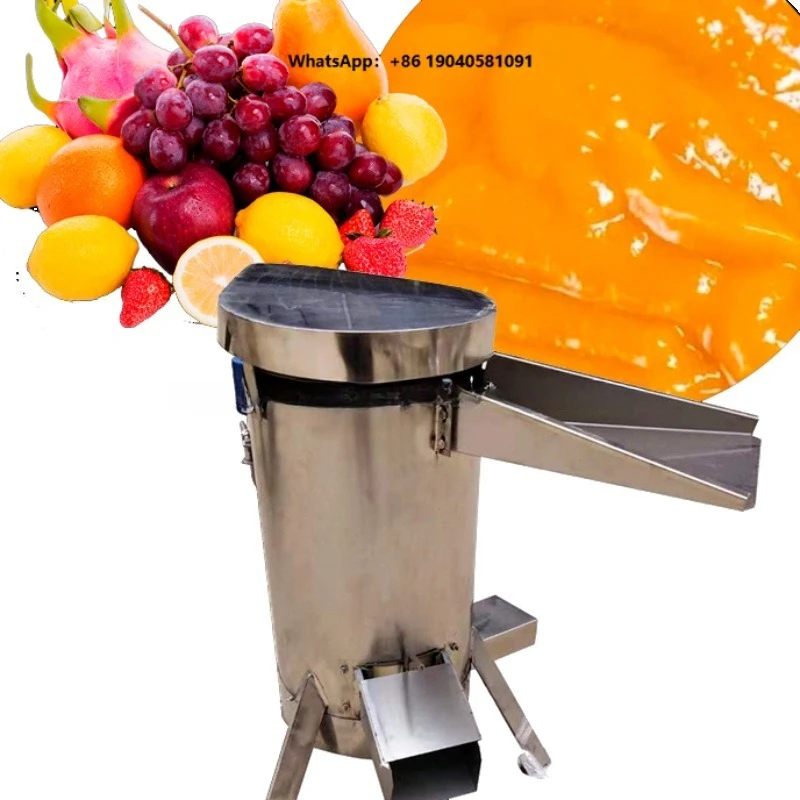 Commercial Fruit Pulper Machine 500kg/h High-Capacity for Mango /Vegetable Processing - Automatic Pulp Extraction