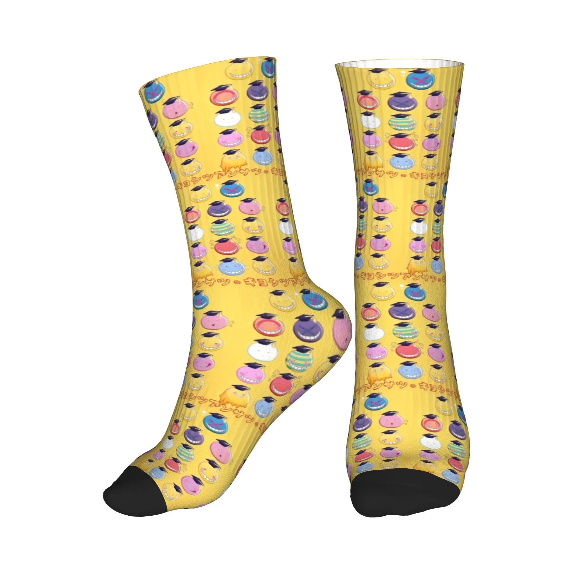 

Носки All Seasons Assassination Classroom Octopus Koro Sensei Sport Middle Tube Socks, модные носки для мужчин и женщин