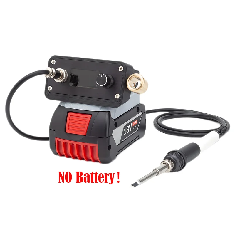 

For Bosch18V lithium battery T12 soldering iron electric digital soldering iron station suitable for wire soldering (NO Battery)