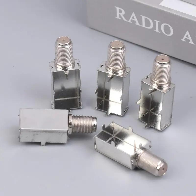 5/10Pcs M Shielding Box Coaxial Cable Connector IF 2414F With Integrated Imperial Threaded Connector High-Speed Data Transfer