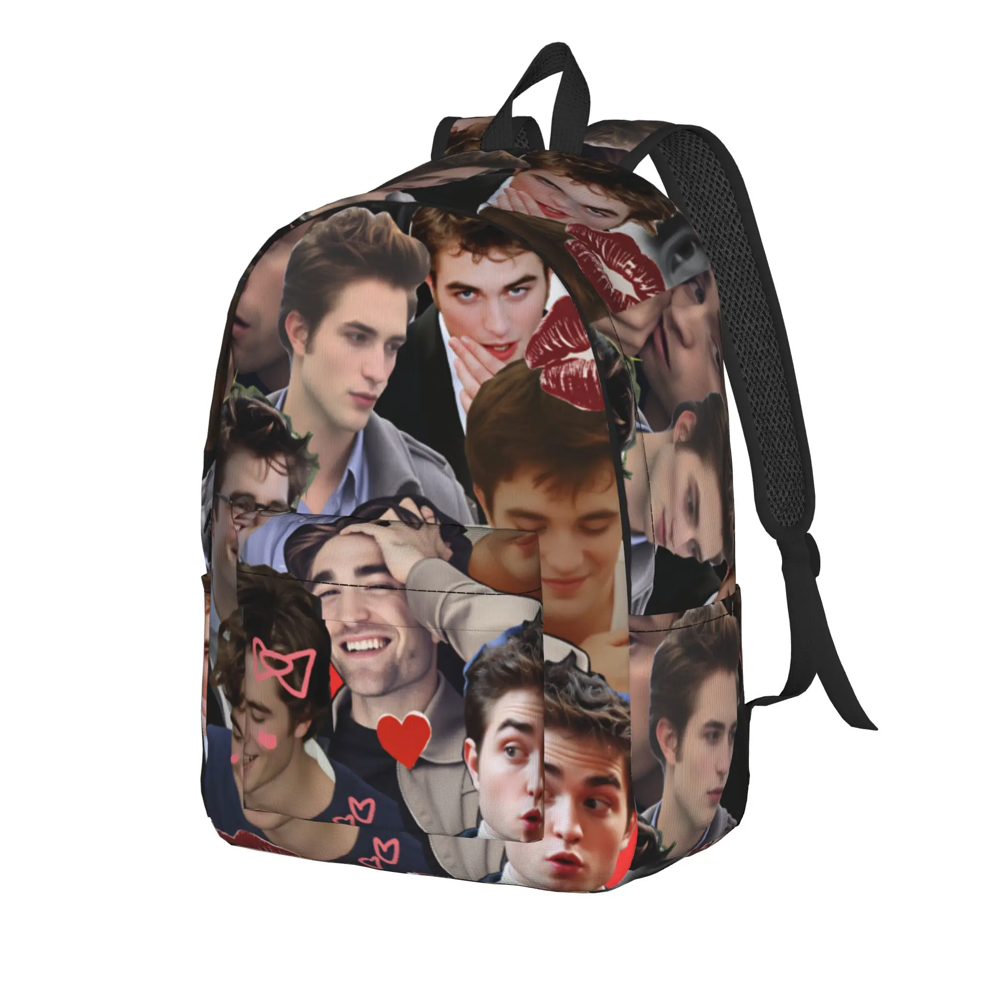 Decor Edward Backpack The Twilight Saga Women Men Polyester Workout Backpacks Durable Casual High School Bags Rucksack