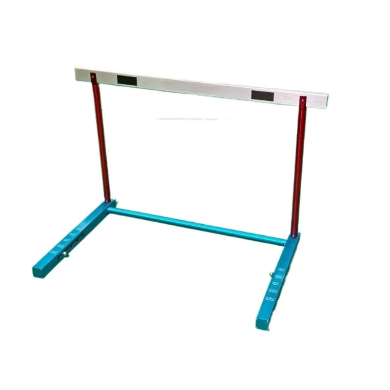 

Adjustable liftable track and field hurdle frame