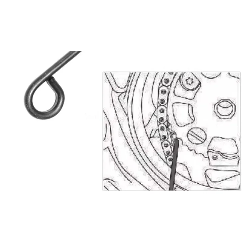 Suitable for N55 engine timing tool X5 X6 7 series balance shaft oil pump gear disassembly tool