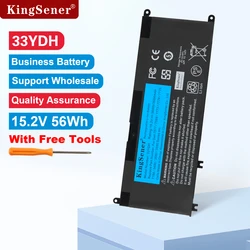 KingSener 33YDH Batteria Del Computer Portatile per DELL Inspiron 17 7778 7779 7773 15 7577 G3 15 3579 5587 17 3779 7588 P30E Serie 15.2V 56WH