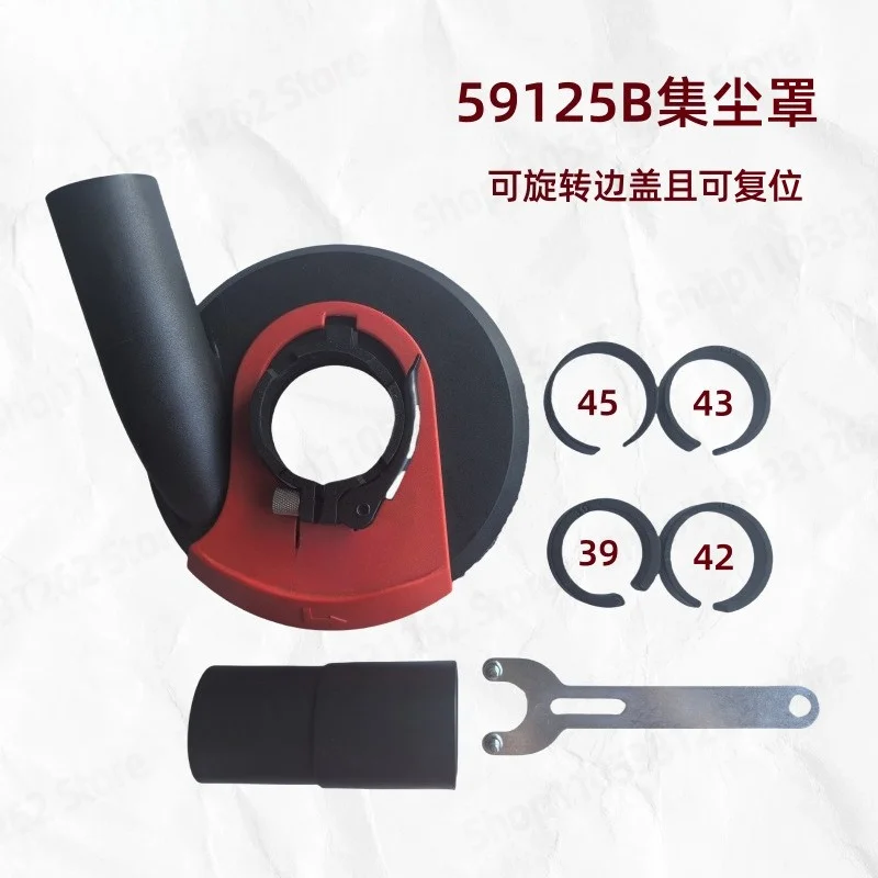

Angle grinder dust cover polishing cutting hood dust collection shield for stone concrete power tool accessories