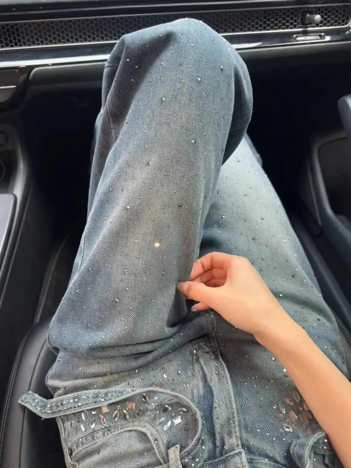 بنطال ذو قصة أرجل واسعة من القطن للسيدات صيفي كتان واسع الأرجل مرقع شاب بوهو ثنيات منتجع متجدد الهواء خفيف الوزن بنطلون Highstreet BF