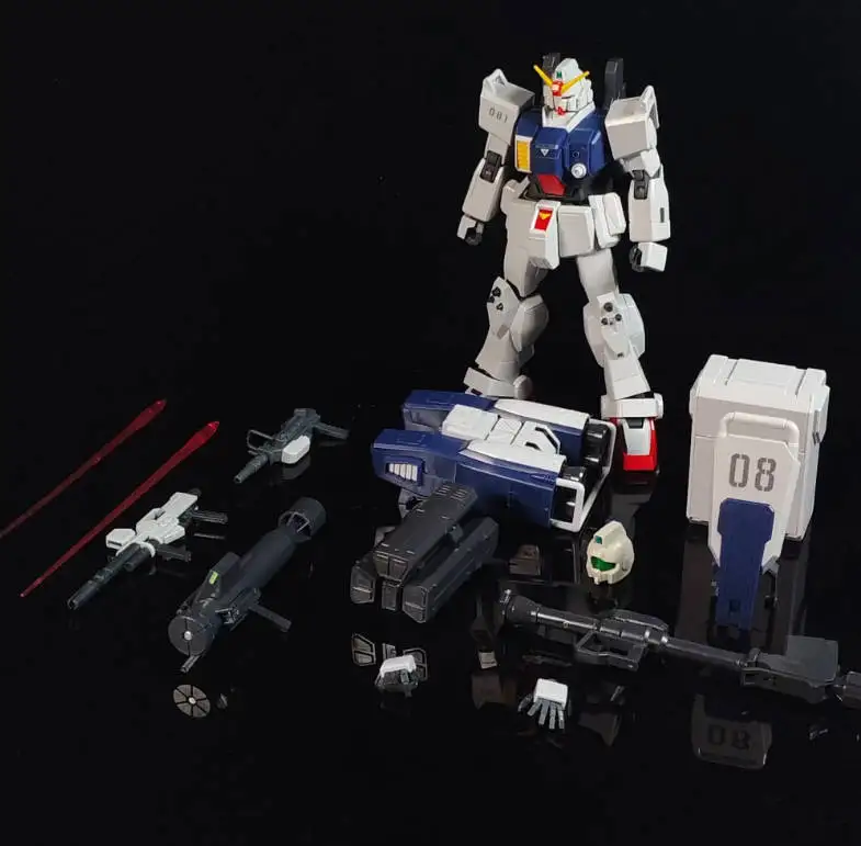 

KK Model RX-79G Ground Type HGUC 1/144 Airborne Backpack Parachute Assembly Model Kit Collectible Action Figure Anime Toys Gift