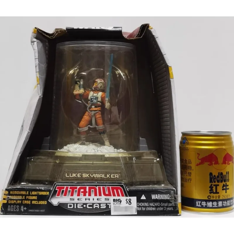 Genuine Alloy Material, Star Wars STARWARS Luke, Skywalker, Scene Statue Figure Model view 2