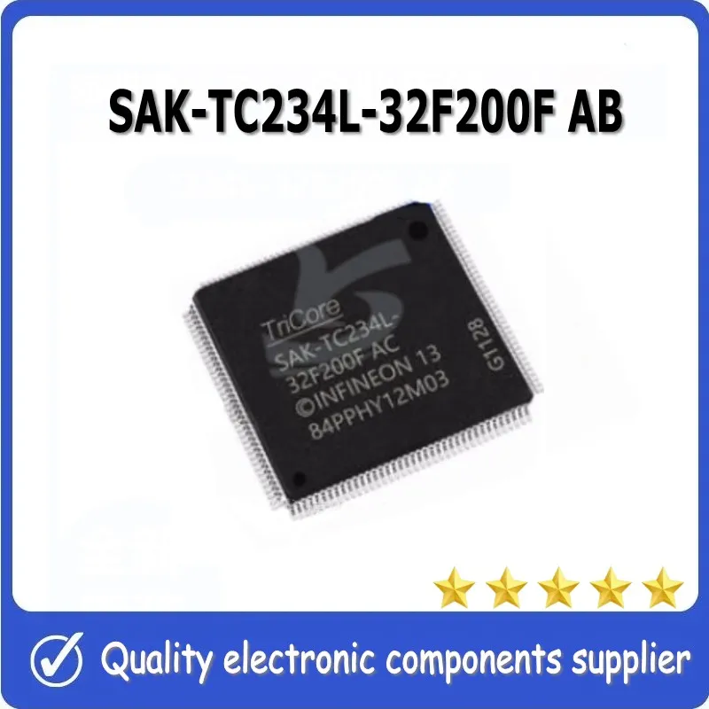 

SAK-TC234L-32F200F AB Original NEW chip MCU Electronics stm 32 ESP 8266 sensor dc-dc Power Quality in stock