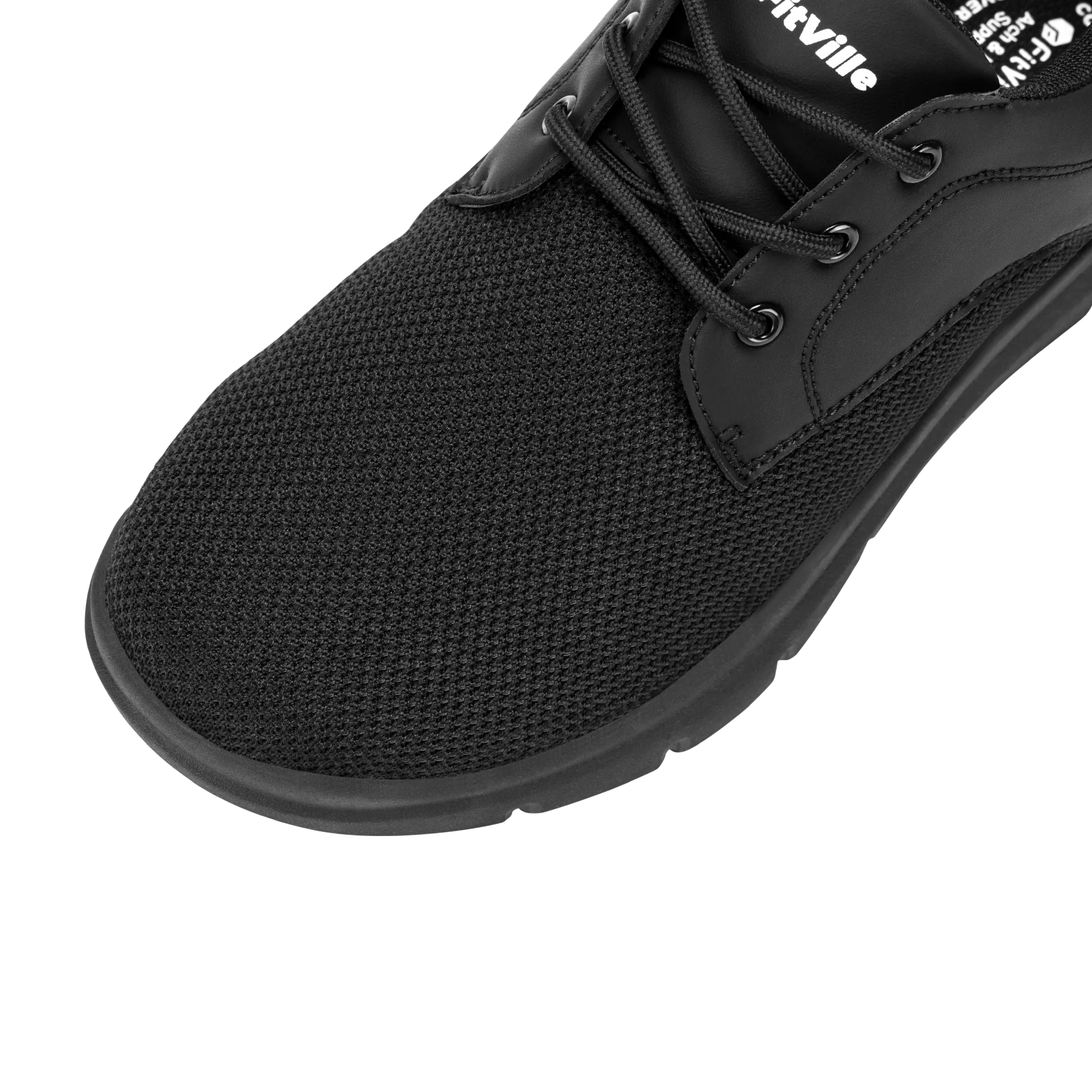 Fitville Herenschoenen Extra Brede Slip-On Wandelende Lichtgewicht Comfortabele Antislip Ademende Casual Instappers Om De Hele Dag Te Staan