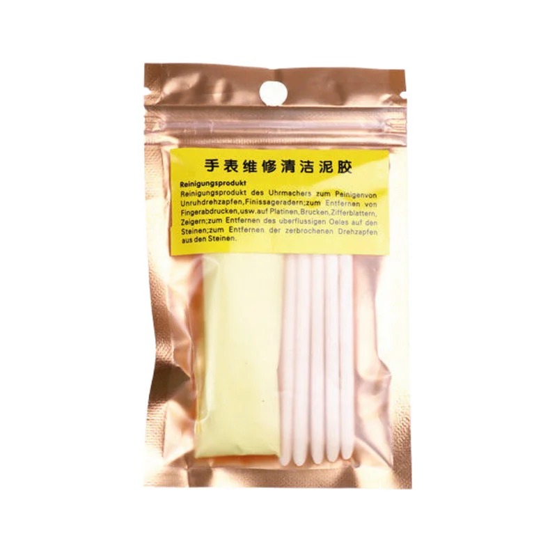 Глина для чистки механизма часов, наручные часы, инструмент для ремонта дезактивации, чистящая резиновая шпатлевка, очиститель, аксессуар для часовщика