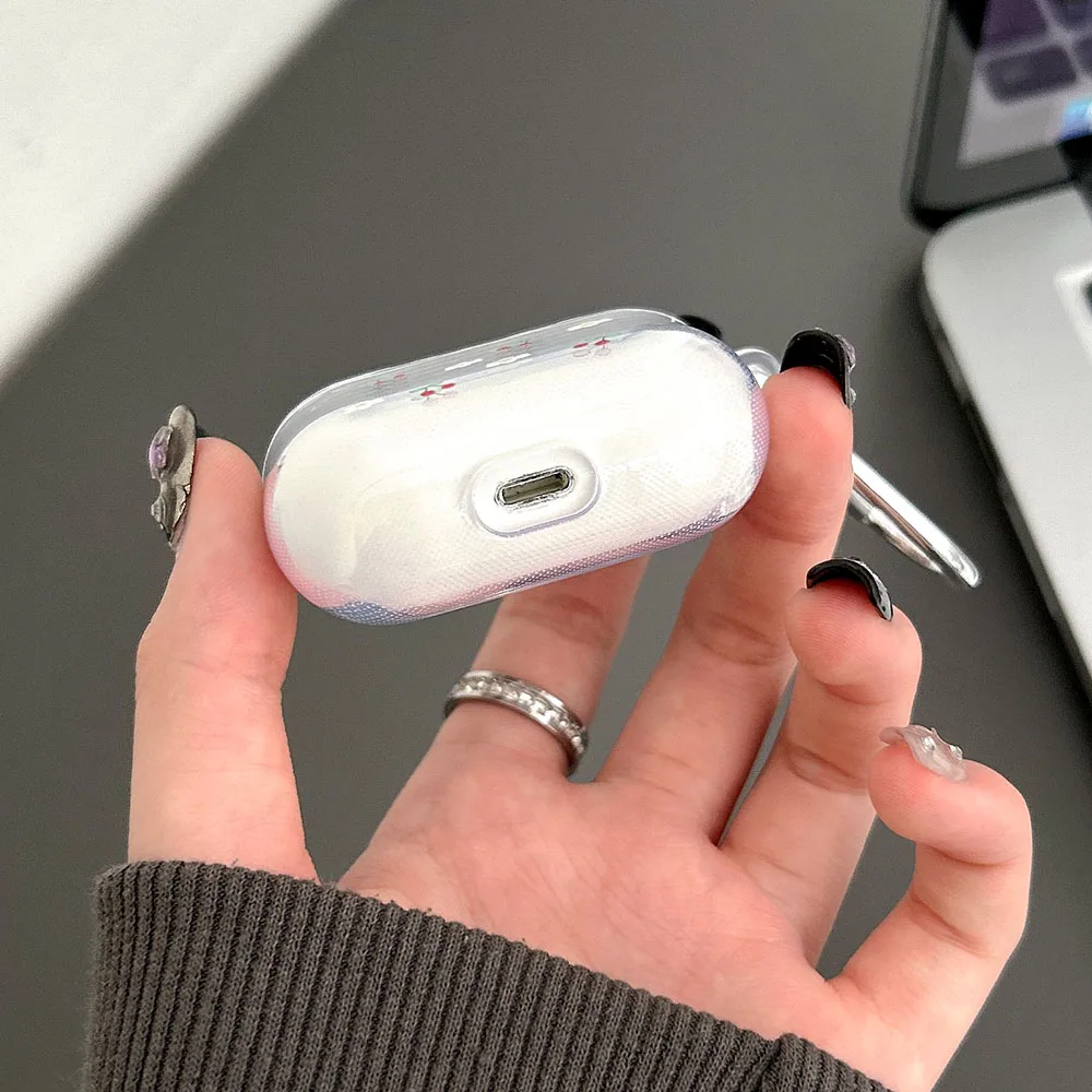 حافظة من السيليكون لهاتف AirPods 4 2024 غطاء سماعة أذن لهاتف Apple Airpod Pro 1 2 3 4th Gen حافظة واقية بخطاف