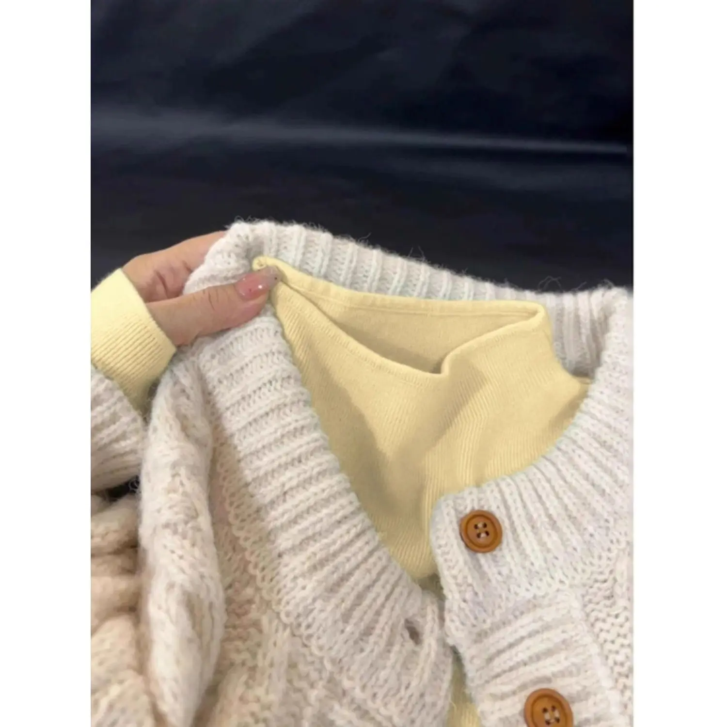 Pull tricoté à col montant Simple coréen pour femme, coupe cintrée, Base souple, irt, petit haut f, col haut, nouvelle collection hiver