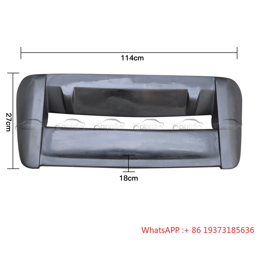 Car Body Kits for Honda Civic K8 M- Type Roof Spoiler Rear Trunk Wing Boot Lip Ducktail 1996-2000 Auto Tuning