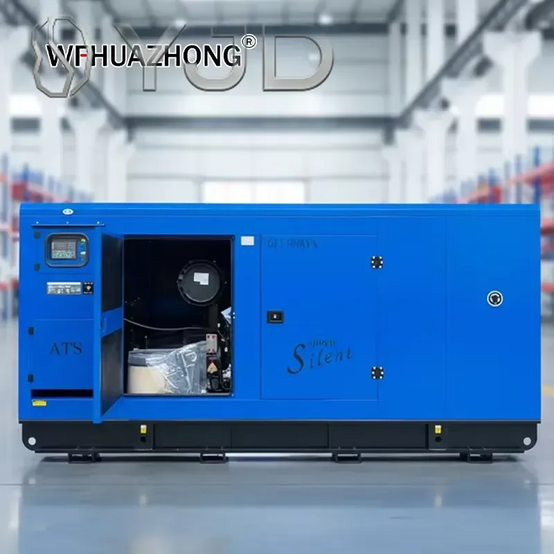 Low Noise WEICHAI 400KW500kva Super Silent Diesel Generator Set Hospital Data Center Emergency Power ATS Remote Start